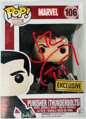 JON BERNTHAL SIGNED THE PUNISHER THUNDERBOLTS FUNKO 106 AUTOGRAPH