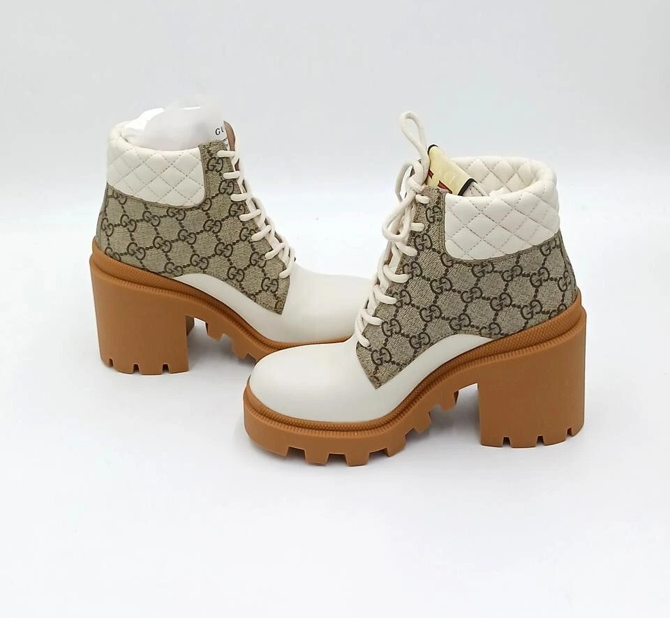 Bottes Gucci Beige Supreme 659691 taille EU 37
