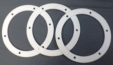 Pellet Stove 6" Fan Gasket Exhaust Combustion. Motor Mount to Housing Seal 3 PK!