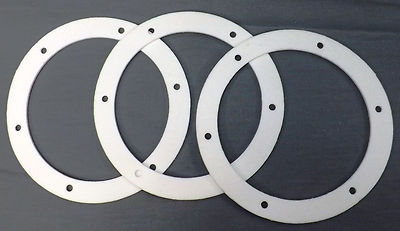 Pellet Stove 6'' Fan Gasket Exhaust Combustion. Motor Mount to Housing Seal 3 PK!