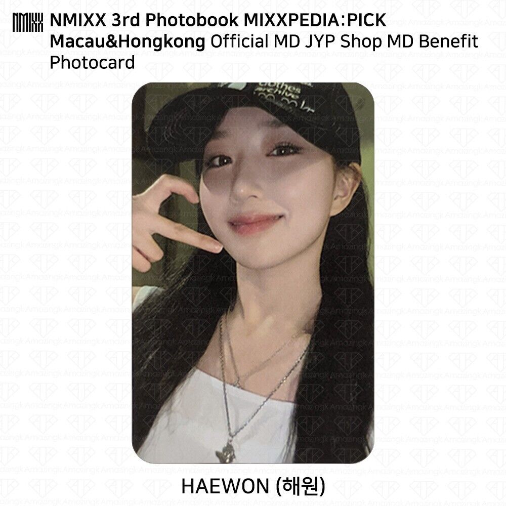 NMIXX Photobook MIXXPEDIA:PICK Macau & Hongkong JYP Shop MD NMIXX Photobook MIXXPEDIA:PICK Macau & Hongkong JYP Shop MD