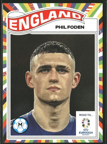 Phil Foden 2024 Topps Chrome UEFA Euro Sapphire #128 | eBay