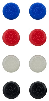 SPEEDLINK STIX Controller Cap Set für PS5/PS4, Aufsätze, Blau/Rot/Weiß/Schwarz
