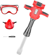 Kids Jackhammer Toy Drill - Pretend Play Jackhammer with Realistic Sound  Actio