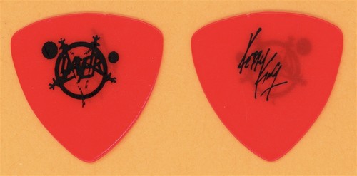 Slayer Kerry King Vintage Guitar Pick - 1988 South of Heaven Tour