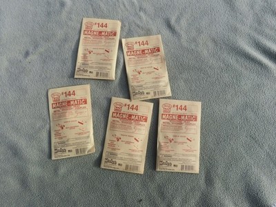 HO Kadee #144 Standard Head Metal WHISKER Couplers Lot of 5 Packages