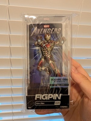 Marvel Avengers Iron Man FiGPiN #426 Square Enix Exclusive 2020 Enamel Pin - New