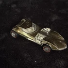 Hot Wheels Redline 1968 TwinMill gold  w/ White Interior