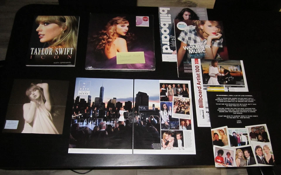 Taylor Swift - Speak Now  (Vinyl) (3LP) - SEALED + icon Mag + Billboard ads 2014 - Image 2 of 4