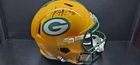 AJ Hawk Green Bay Packers Signed Full Size Replica Helmet Beckett COA
