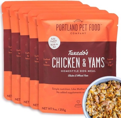 Portland Pet Food Fresh Dog Toppers Chicken Yams 5