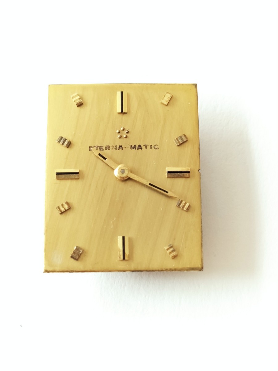 Mouvement De Montre Eterna Matic Sahida Cal. 1446K - Vintage, Pour Pièces Ou Réparation