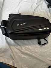 JXFUKAL Borse Bici per Portapacchi Posteriore Bici - 9,5L Guscio Rigido Impermeabile Bici 