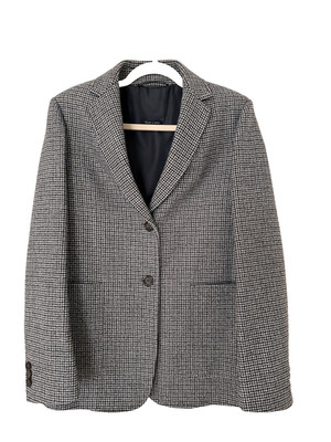 Max Mara Weekend Blazer aus 100% Schurwolle doppelseitig grau Größe 40