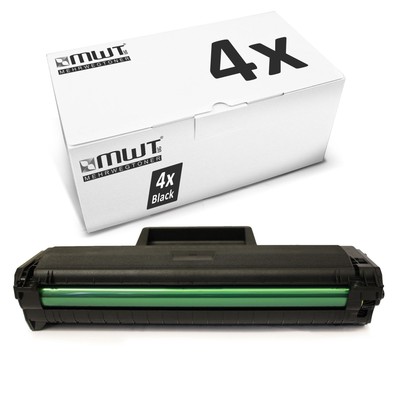 4x Compatible Samsung Toner Cartridge For SCX-3200-W Black Laser XL