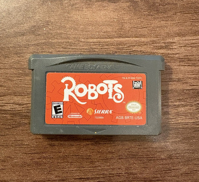 Nintendo Game Boy Advance Robots 2005 20th Century Fox AGB Brite USA