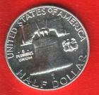USA 1/2 Dollar~ Franklin Half Dollar 1960 ~ 50 Cents Silver Coin 0.900.
