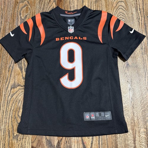 Nike NFL Cincinnati Bengals Joe Burrow #9 Jersey Youth Size S Football Official