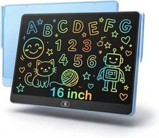 LCD Writing Tablet for Kids - 16 inch Colorful Doodle Board Drawing Pad Christma