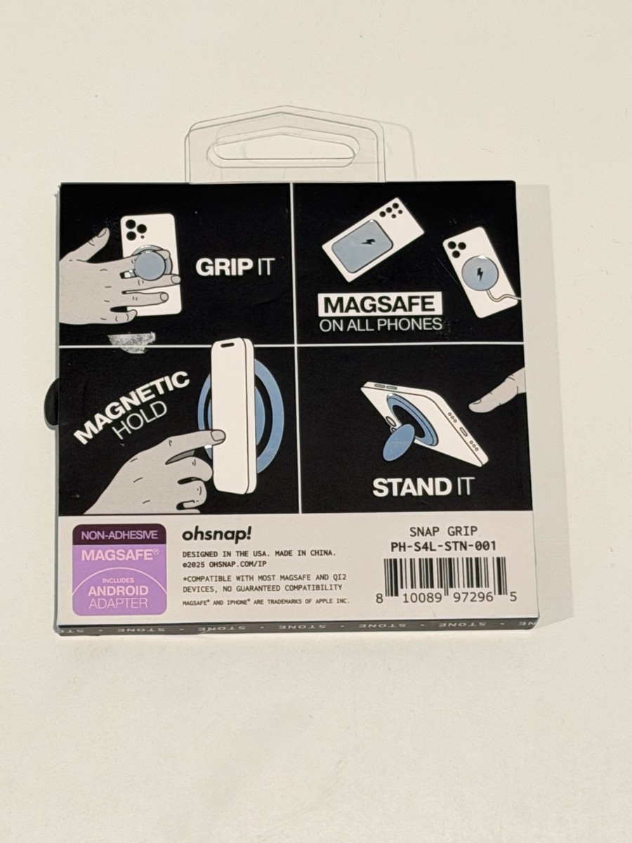 OhSnap Snap 5 Magnetic UltraThin Phone Grip & Stand w/ Magsafe