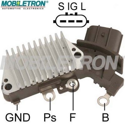 MOBILETRON Lichtmaschinenregler VR-H2005-36A 8.5 Sec. LRC A-Circuit Active Lamp