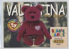 1999 Ty Beanie Babies Series 2 Chase Maple Leaf Valentina the Bear #244 0kb5