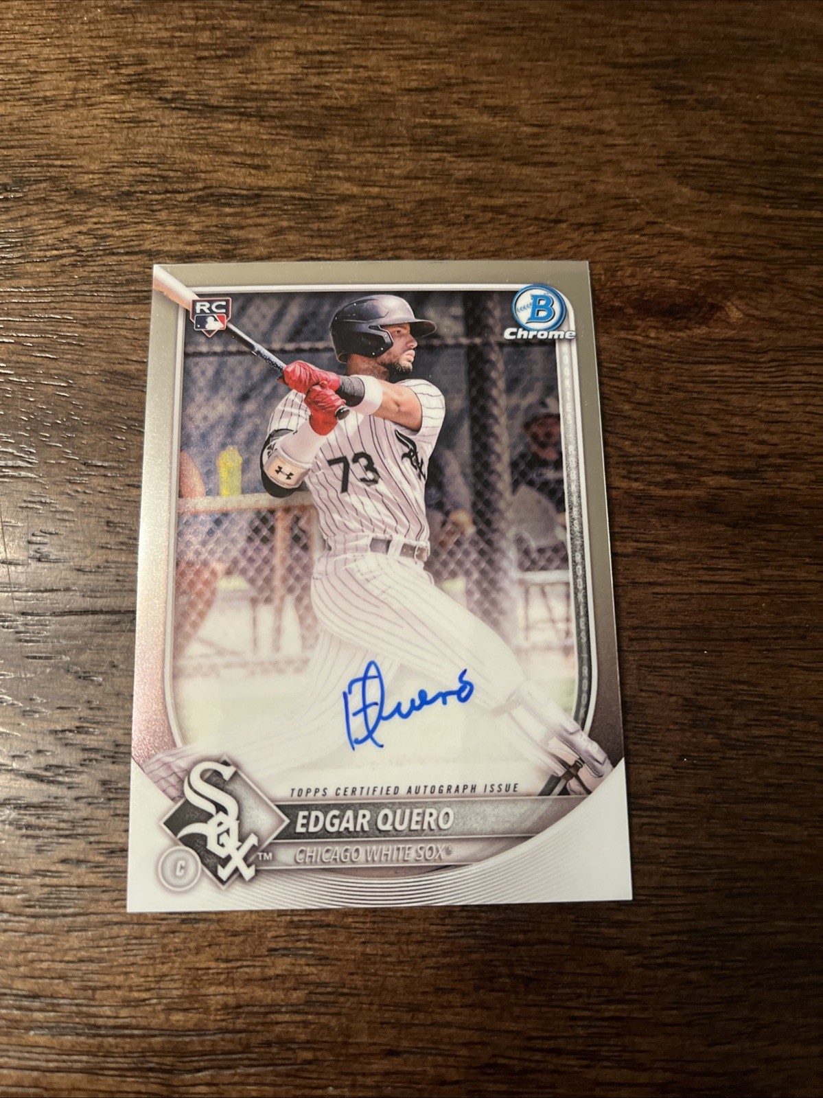 2025 Bowman Chrome - Rookie Autographs Edgar Quero, Edgar Quero #CRA-EQ (AU, RC)