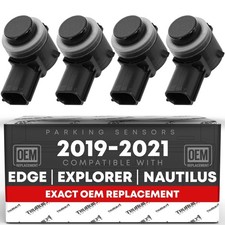 Front/Rear Bumper Parking Aid Sensor,, 4-pc - Compatible with 2018-2019 Ford ...