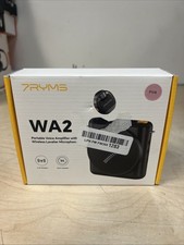 7RYMS WA2 Wireless Voice Amplifier for Teachers with Magnetic Lavalier Mic, Wire