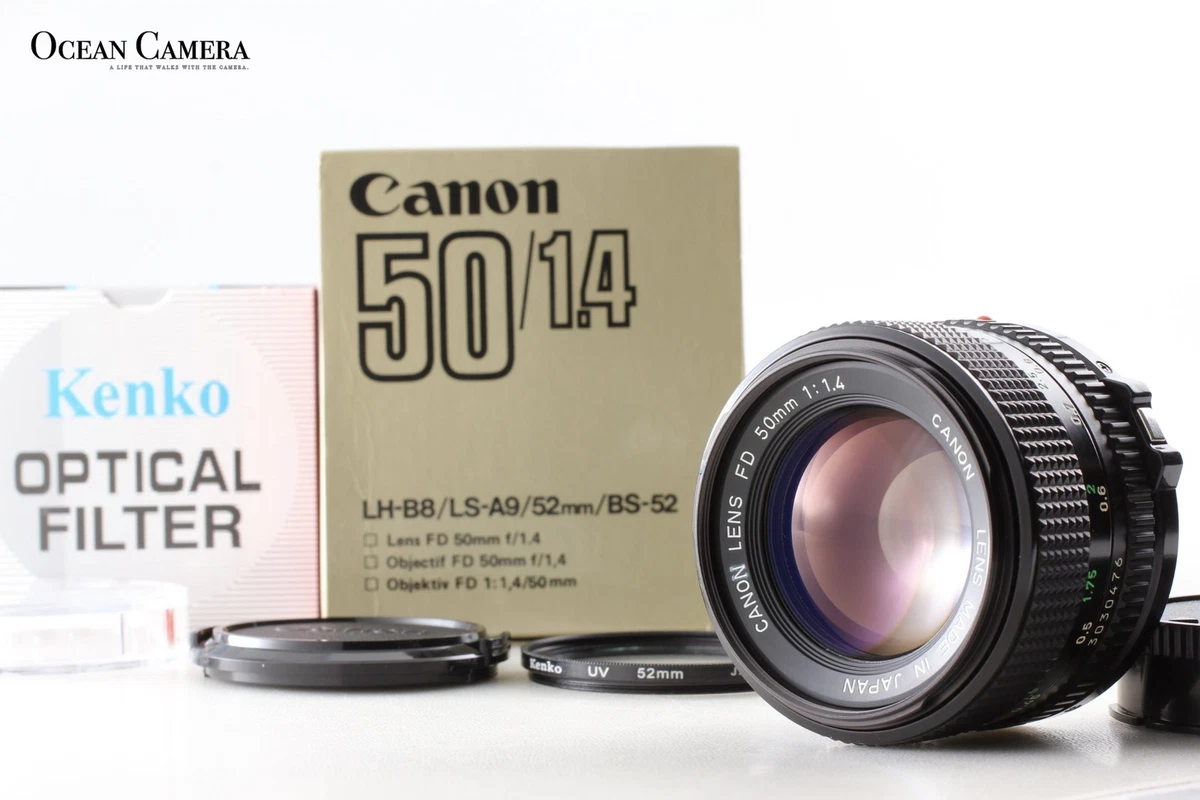 Canon FD 50mm f/1.4 Camera Lenses for sale | eBay