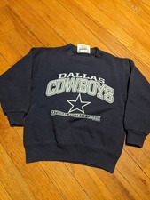 Vintage 90s Lee Sport Kids Dallas Cowboys Sweatshirt sz M