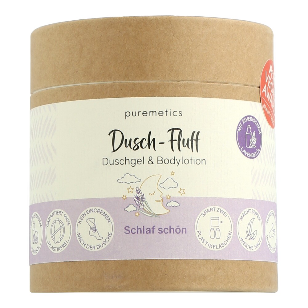 чистая косметика для душа-Пух - Шлаф- Шен - Гель для душа и движения тела, 200 г