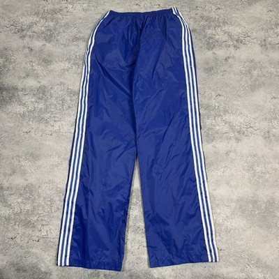 Vintage Adidas Ventex Nylon Hose Herren Gr. XL Navy Blau Sehr Selten 80 s Old