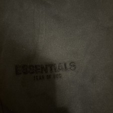 Fear of God Essentials S22 Sweatpants Stretch Limo Black XS-XL New