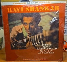 Ravi Shankar In Concert 1962 World Pacific LP 1421 Vinyl Record 12" EX