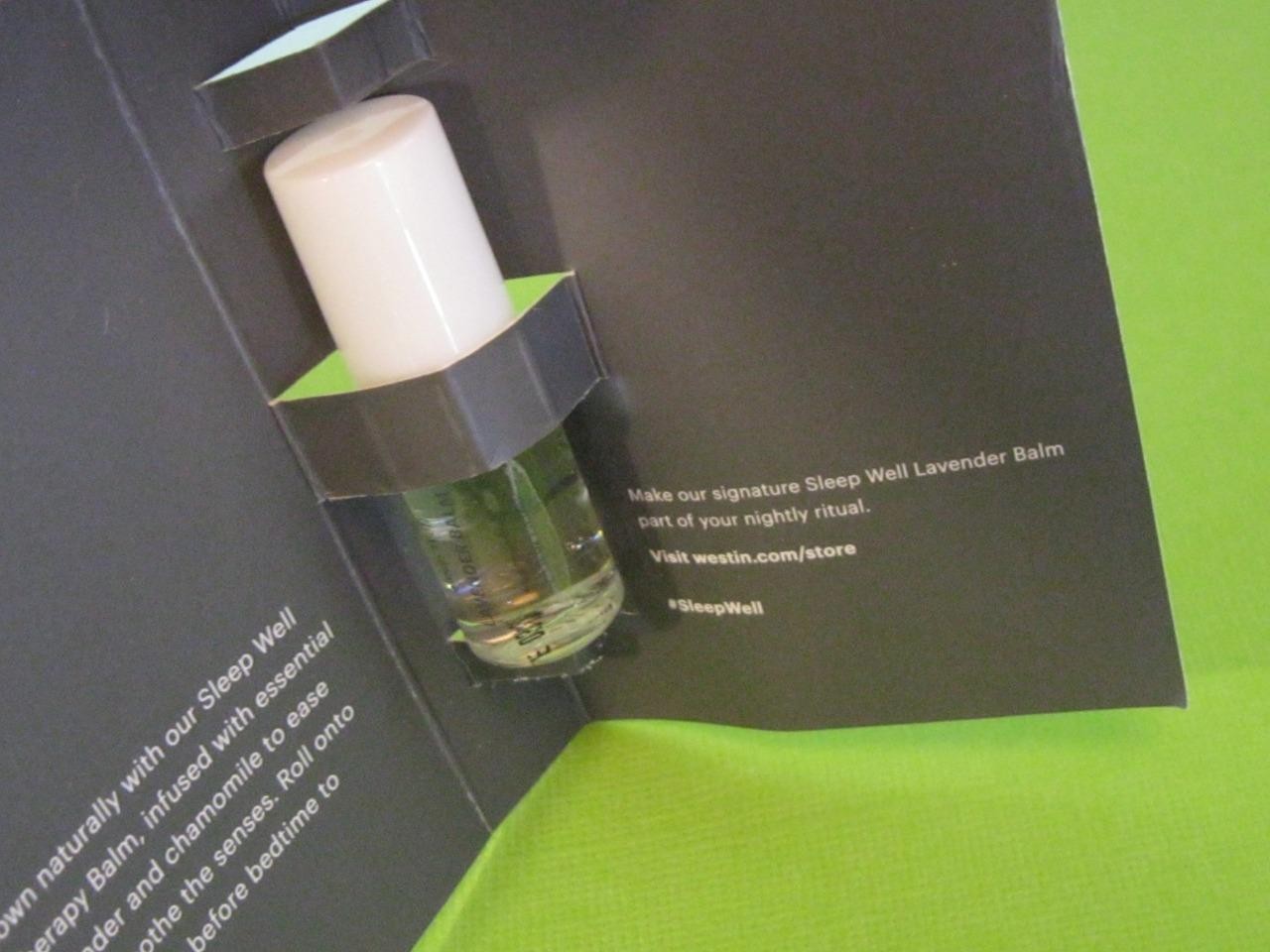 FRESH NIP Westin Sleep Well Lavender Balm 3 ml Pillow Mist Soothing NEW ROLL-ON