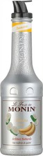 Monin Banana Puree 1Ltr Premium French Smoothie Bar Mix