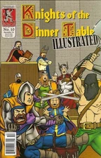 Knights of the Dinner Table Illustrated #10 FN; Kenzer and Company | we combine