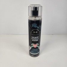 ONE Bath  Body Works WICKED VANILLA WOODS Fine Fragrance Mist Spray 8 oz
