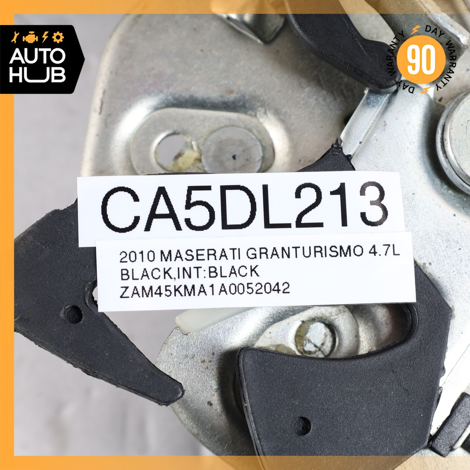 08-19 Maserati GranTurismo S M145 Hood Safety Catch Lock Latch OEM 23k