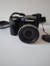 Canon PowerShot SX500 IS   16MP, 30x Zoom   Case, 8GB SD Card, Battery  Charger