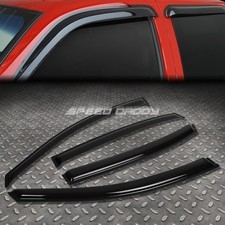 Smoke Tint Window Visor Shadesun Windrain Deflector For 06-13 Chevy Impala