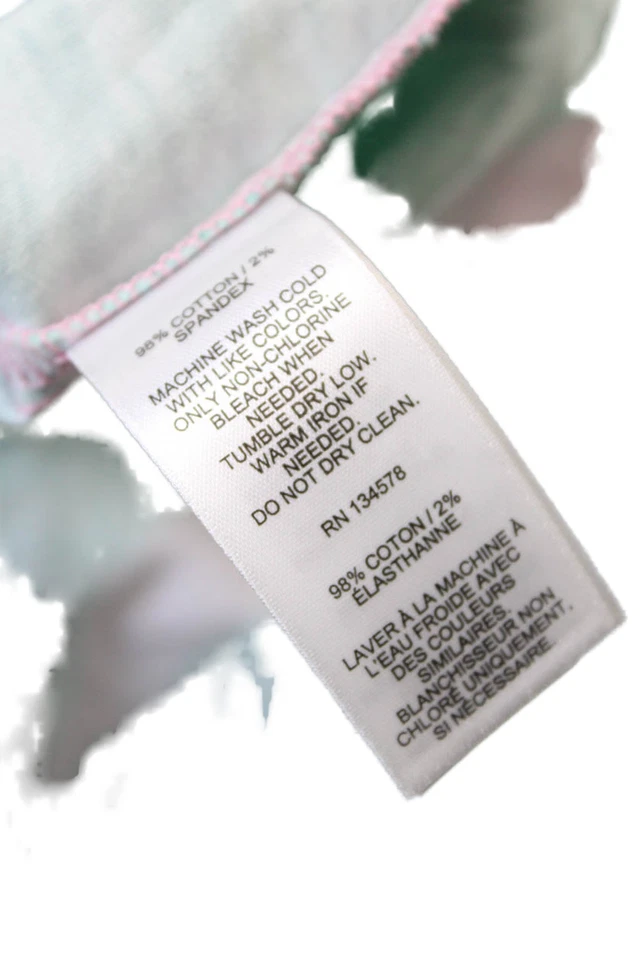 Blusa verde estampada floral cuello en V sin mangas Vineyard Vines para mujer talla 08 Foto 4 de 4