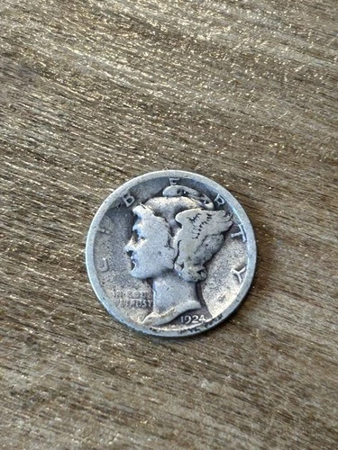 1924S Mercury Dime VG