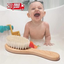 Hairbrush Comb Soft Wool  Baby Hair Brush for...