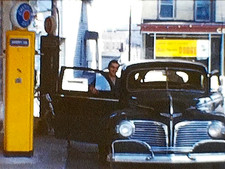 8mm Film New York State Life 1950s Home Movie Young Couple Parade Military Cars