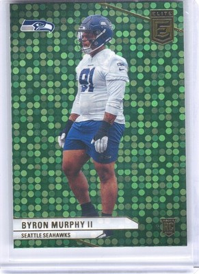 Byron Murphy II Seattle Seahawks 2024 Donruss Elite - Green Disco #110