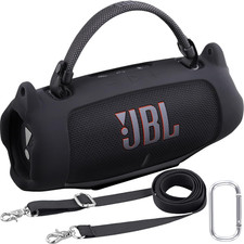 for JBL Charge 6 Waterproof Portable Bluetooth Speaker Silicone Case,Soft Protec