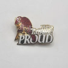 Vintage We're Talking Proud Buffalo Enamel Pin Button Badge 1980s Buffalo NY