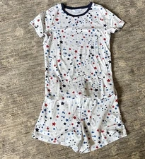 The Company Store women’s star pajamas set organic cotton 